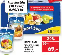 Kaufland CAPRI-SUN Ovocný nápoj nabídka