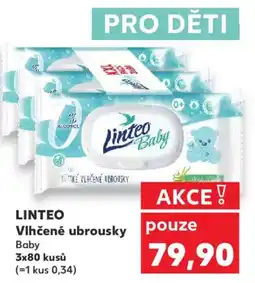 Kaufland LINTEO Vlhčené ubrousky nabídka