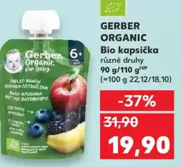 Kaufland GERBER ORGANIC Bio kapsička nabídka