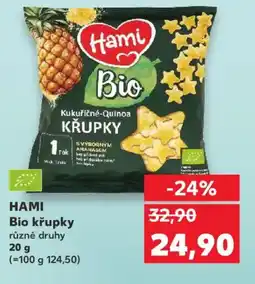 Kaufland HAMI Bio křupky nabídka