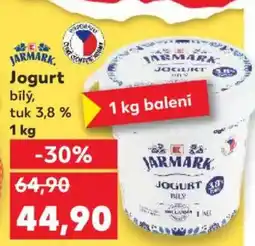 Kaufland Jogurt bilý, tuk 3,8% nabídka
