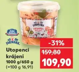 Kaufland Utopenci krájení nabídka