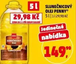Penny Market Slunečnicový olej penny nabídka
