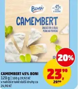 Penny Market Camembert 45% boni nabídka