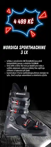 Sportisimo Nordica sportmachine 3 LX nabídka
