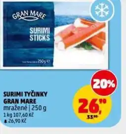 Penny Market Surimi tyčinky gran mare mražené nabídka