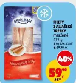 Penny Market GRAN MARE Filety z aljašské tresky mražené nabídka