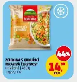 Penny Market Zelenina s kukuřicí mrazivá čerstvost nabídka