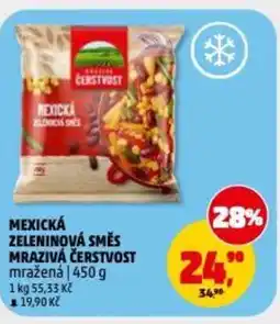 Penny Market Mexická zeleninová směs mrazivá čerstvost nabídka
