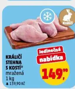Penny Market Králičí stehna s kostí nabídka