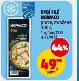 Penny Market Rybí filé nowaco porce, mražené nabídka