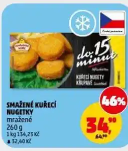 Penny Market Smažené kuřecí nugetky mražené nabídka