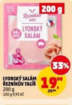 Penny Market Lyonský salám řezníkův talíř nabídka