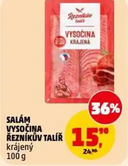 Penny Market Salám vysočina reznikuv talir nabídka