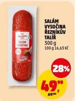 Penny Market Salám vysočina řezníkův talíř nabídka