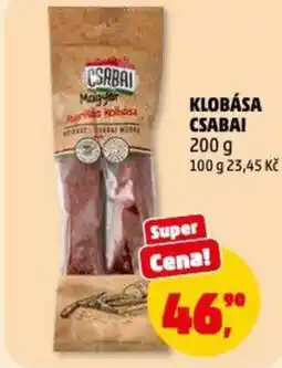 Penny Market Klobása csabai nabídka