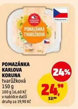 Penny Market Pomazánka karlova koruna tvarůžková nabídka