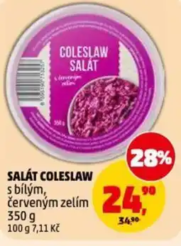 Penny Market Salát coleslaw s bílým, červeným zelím nabídka