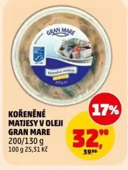 Penny Market Kořeněné matjesy v oleji gran mare nabídka
