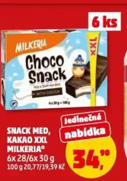 Penny Market Snack med, kakao xxl milkeria nabídka
