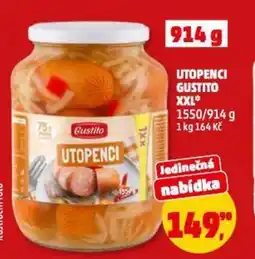 Penny Market Utopenci gustito xxl nabídka