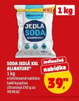 Penny Market Soda jedlá xxl allnature nabídka