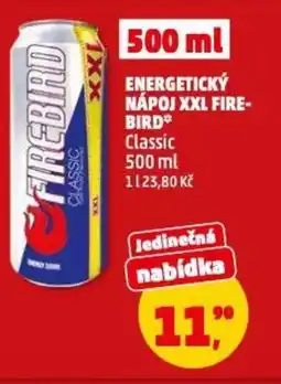 Penny Market Energetický nápoj xxl fire- bird classic nabídka