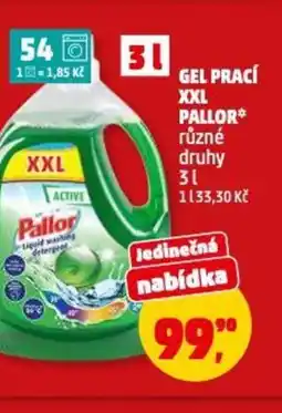 Penny Market Gel prací xxl pallor nabídka