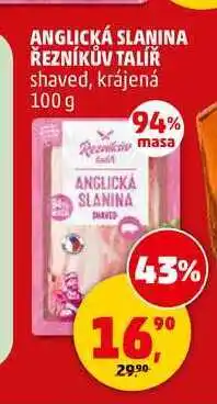 Penny Market ANGLICKÁ SLANINA ŘEZNÍKŮV TALÍŘ nabídka