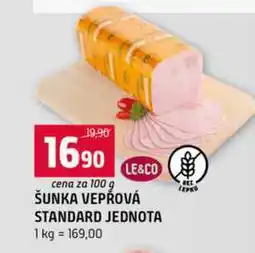 Terno ŠUNKA VEPŘOVÁ STANDARD JEDNOTA nabídka