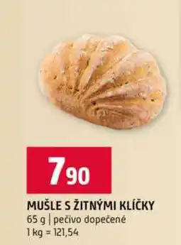 Terno MUŠLE S ŽITNÝMI KLÍČKY 65 g pečivo dopečené nabídka