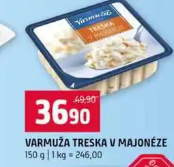Terno VARMUŽA TRESKA V MAJONÉZE nabídka
