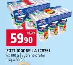 Terno ZOTT JOGOBELLA LCASEI 6x 100 g vybrané druhy nabídka