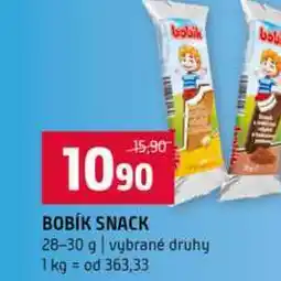 Terno BOBÍK SNACK 28-30 g vybrané druhy nabídka