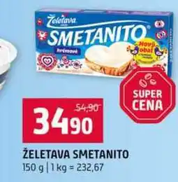 Terno ŽELETAVA SMETANITO nabídka