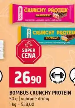 Terno BOMBUS CRUNCHY PROTEIN 50 g vybrané druhy nabídka