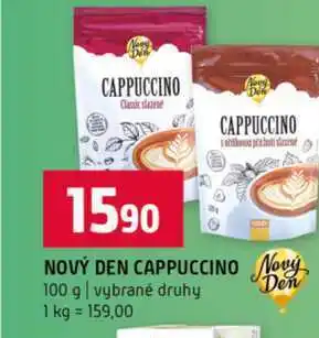 Terno NOVÝ DEN CAPPUCCINO 100 g vybrané druhy nabídka