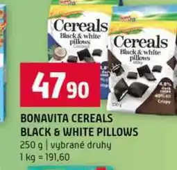 Terno BONAVITA CEREALS BLACK & WHITE PILLOWS 250 g vybrané druhy nabídka