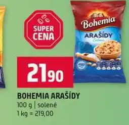 Terno BOHEMIA ARAŠIDY 100 g solené nabídka