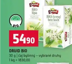 Terno DRUID BIO 30 g čaj bylinný vybrané druhy nabídka