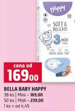 Terno BELLA BABY HAPPY 38 ks Mini 50 ks nabídka
