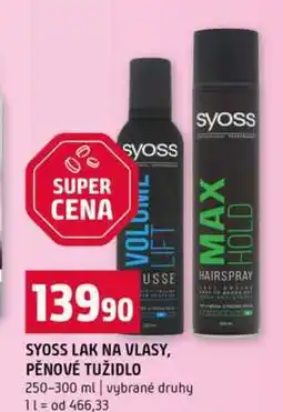 Terno SYOSS PĚNOVÉ TUŽIDLO 250-300 ml vybrané druhy nabídka