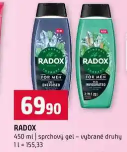 Terno RADOX 450 ml sprchový gel vybrané druhy nabídka