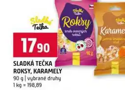 Terno SLADKÁ TEČKA ROKSY, KARAMELY 90 g vybrané druhy nabídka