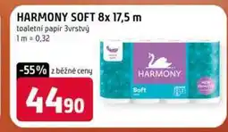 Terno HARMONY SOFT 8x 17,5 m toaletní papir 3vrstvý nabídka