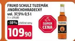 Terno FRUKO SCHULZ TUZEMÁK JINDŘICHOHRADECKÝ vol. 37,5% nabídka