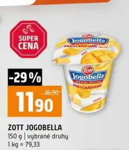 Terno ZOTT JOGOBELLA 150 g vybrané druhy nabídka