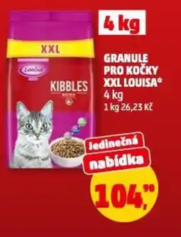 Penny Market Granule pro kočky xxl louisa nabídka
