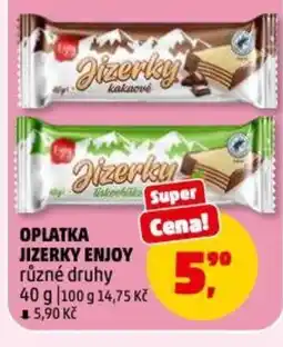 Penny Market Oplatka jizerky enjoy nabídka