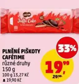 Penny Market Plněné piškoty cafétime nabídka